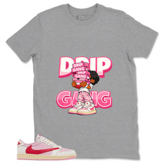Sail Tropical Pink Travis Scott 1s Zadago Shirt Drip Gang Graphic