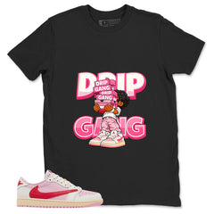 Sail Tropical Pink Travis Scott 1s Zadago Shirt Drip Gang Graphic