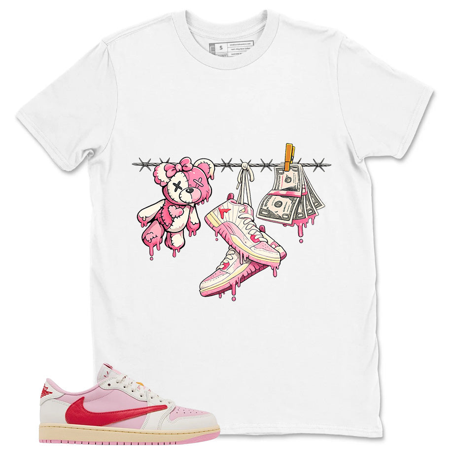 Sail Tropical Pink Travis Scott 1s Zadago Shirt Fresh Sneaker Graphic