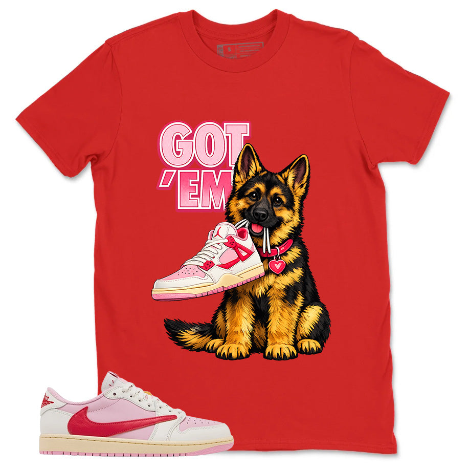 Sail Tropical Pink Travis Scott 1s Zadago Shirt Got 'Em GS Graphic