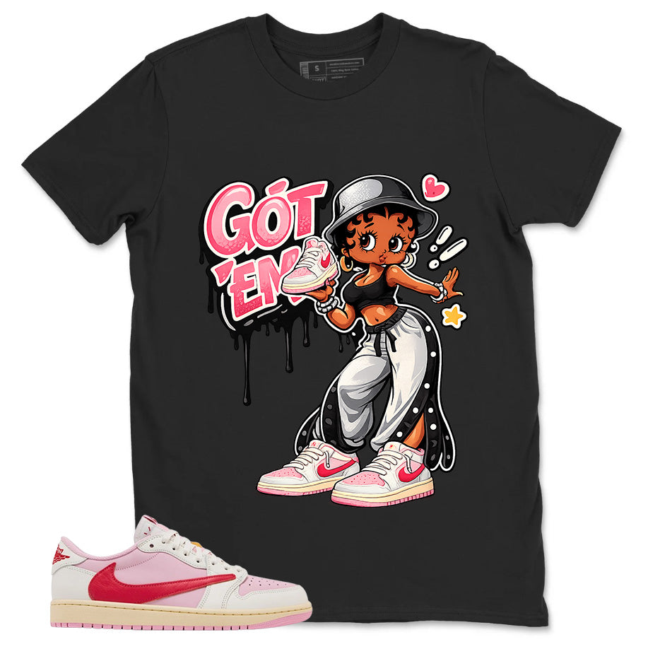 Sail Tropical Pink Travis Scott 1s Zadago Shirt Got 'Em Lady Graphic