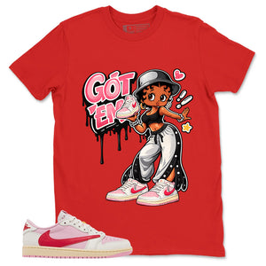 Sail Tropical Pink Travis Scott 1s Zadago Shirt Got 'Em Lady Graphic