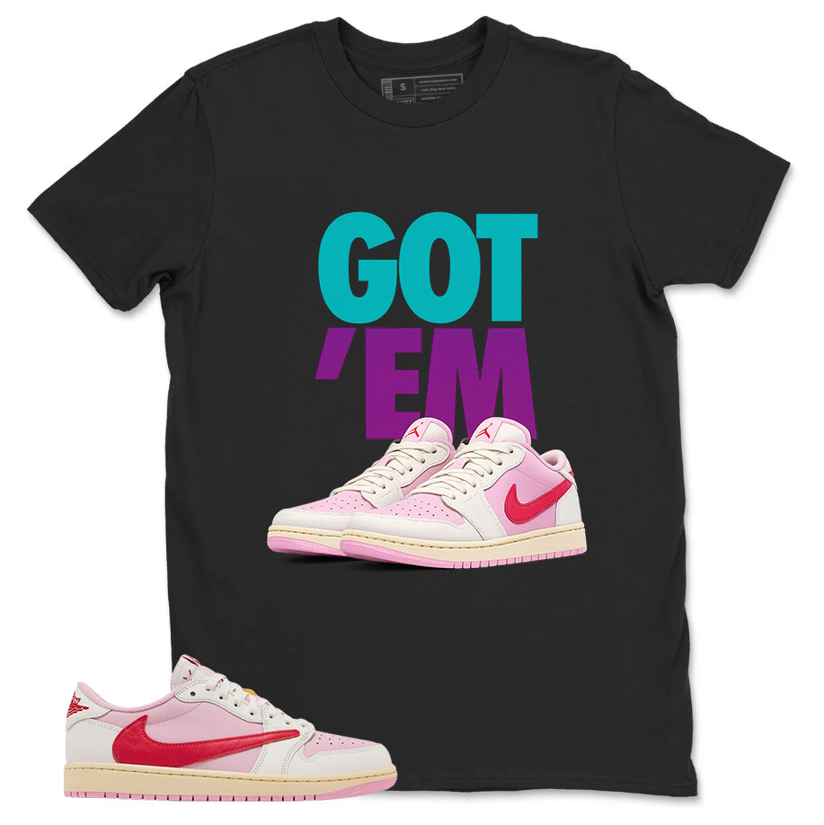 Sail Tropical Pink Travis Scott 1s Zadago Shirt Got 'Em Graphic