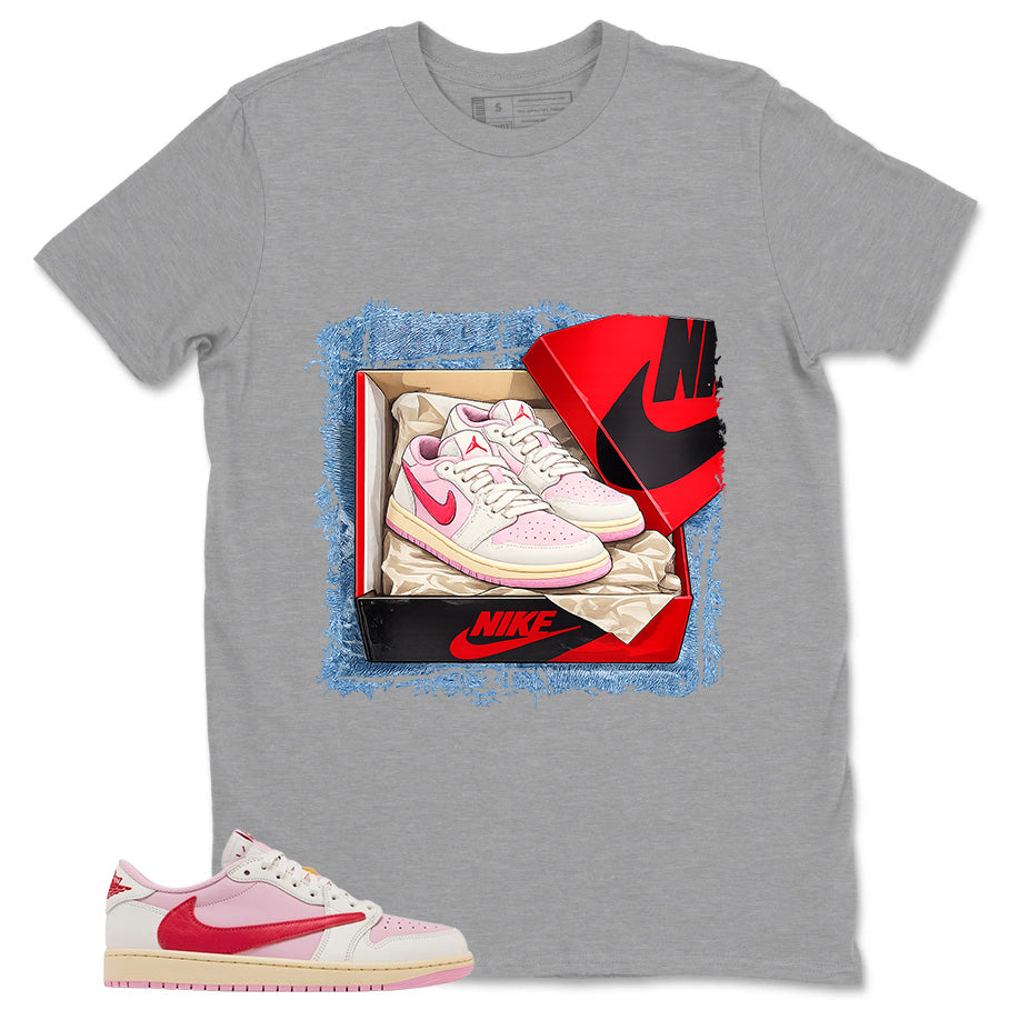 Sail Tropical Pink Travis Scott 1s Zadago Shirt New Kicks Graphic