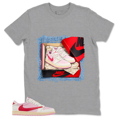 Sail Tropical Pink Travis Scott 1s Zadago Shirt New Kicks Graphic