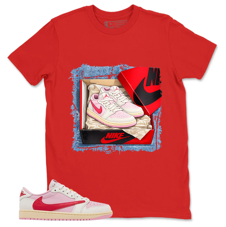 Sail Tropical Pink Travis Scott 1s Zadago Shirt New Kicks Graphic