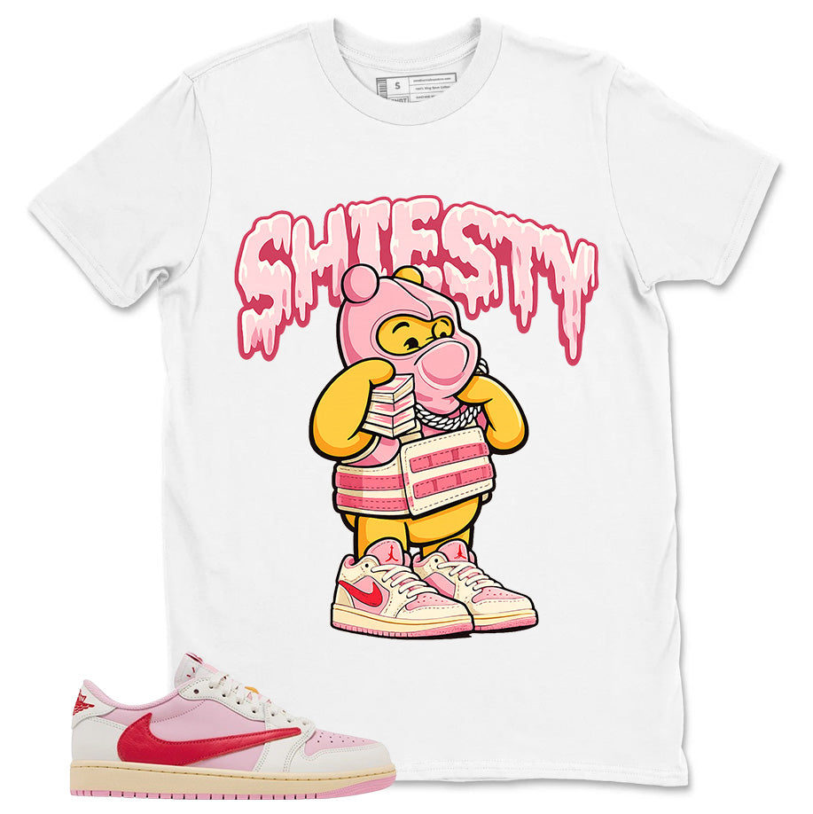 Sail Tropical Pink Travis Scott 1s Zadago Shirt Shiesty Pooh Graphic