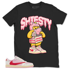 Sail Tropical Pink Travis Scott 1s Zadago Shirt Shiesty Pooh Graphic