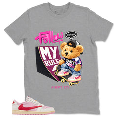 Sail Tropical Pink Travis Scott 1s Zadago Shirt Skate Boy Graphic