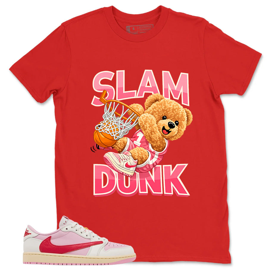 Sail Tropical Pink Travis Scott 1s Zadago Shirt Slam Dunk Graphic