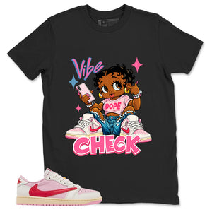 Sail Tropical Pink Travis Scott 1s Zadago Shirt Vibe Check Graphic
