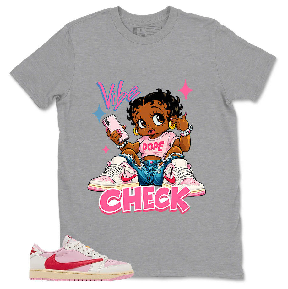 Sail Tropical Pink Travis Scott 1s Zadago Shirt Vibe Check Graphic