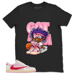 Sail Tropical Pink Travis Scott 1s Zadago Washed T-shirt Don't Forget Smile Graphic