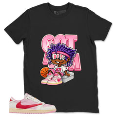 Sail Tropical Pink Travis Scott 1s Zadago Washed T-shirt Don't Forget Smile Graphic