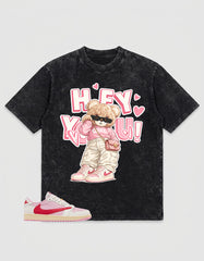 Sail Tropical Pink Travis Scott 1s Zadago Shirt Washed T-shirt Hey You Graphic