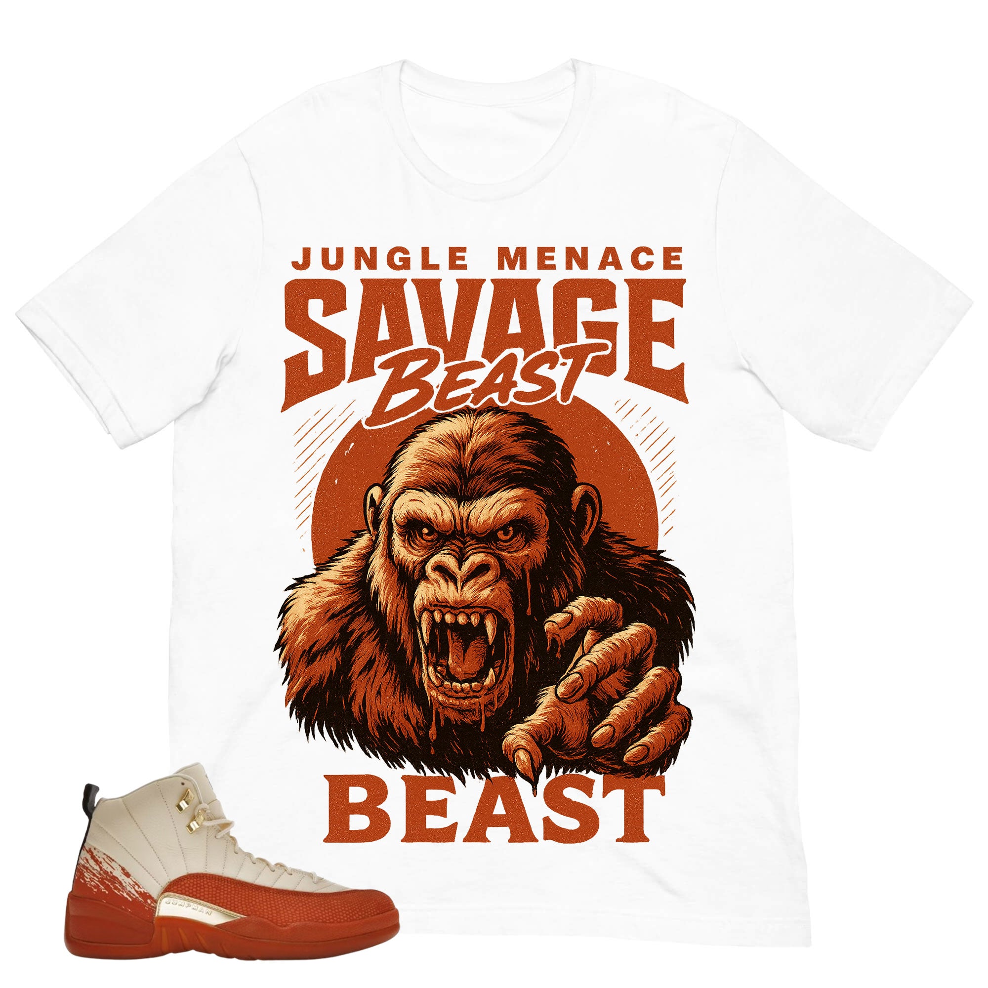 Savage Beat Shirt - Match Eastside Golf x Air Jordan 12 'Out the Mud'