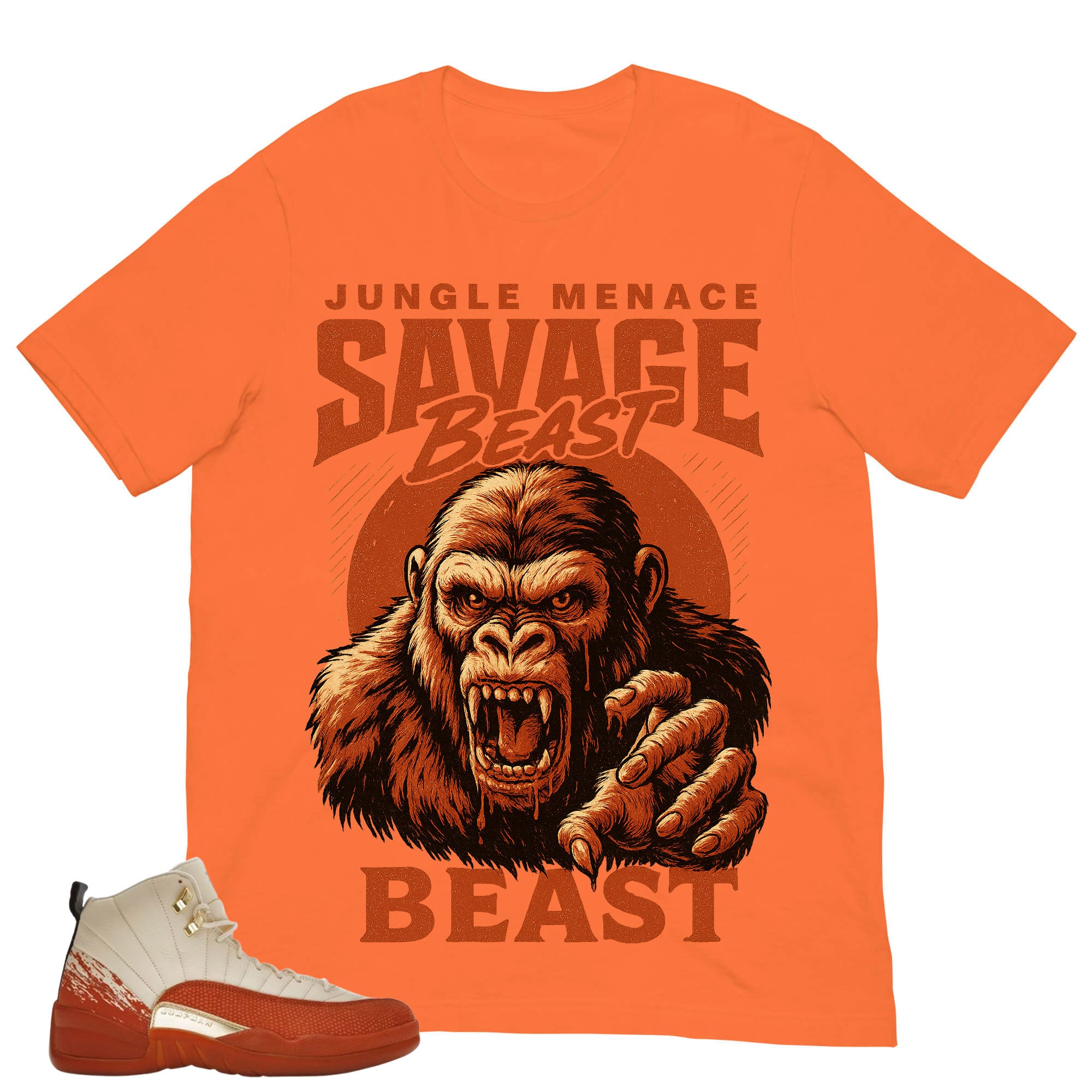 Savage Beat Shirt - Match Eastside Golf x Air Jordan 12 'Out the Mud'