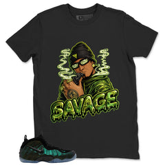 Savage Shirt - Match Air Foamposite Pro Pine Green