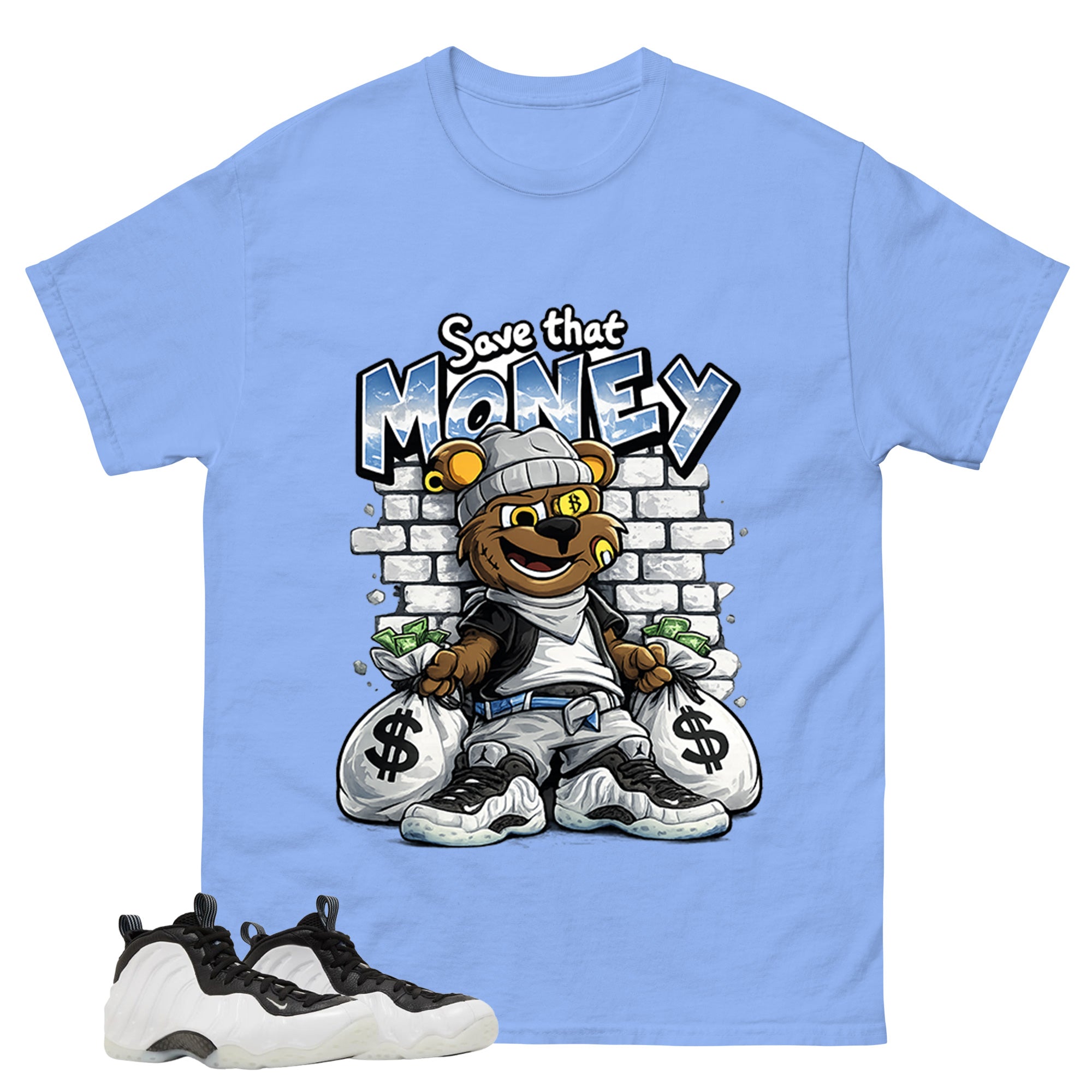 Save That Money Graphic Tee - Shirt to Match Air Foamposite One Penny