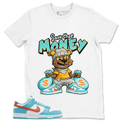 Save That Money Shirt - Match Green Dunk Low Miami Dolphins