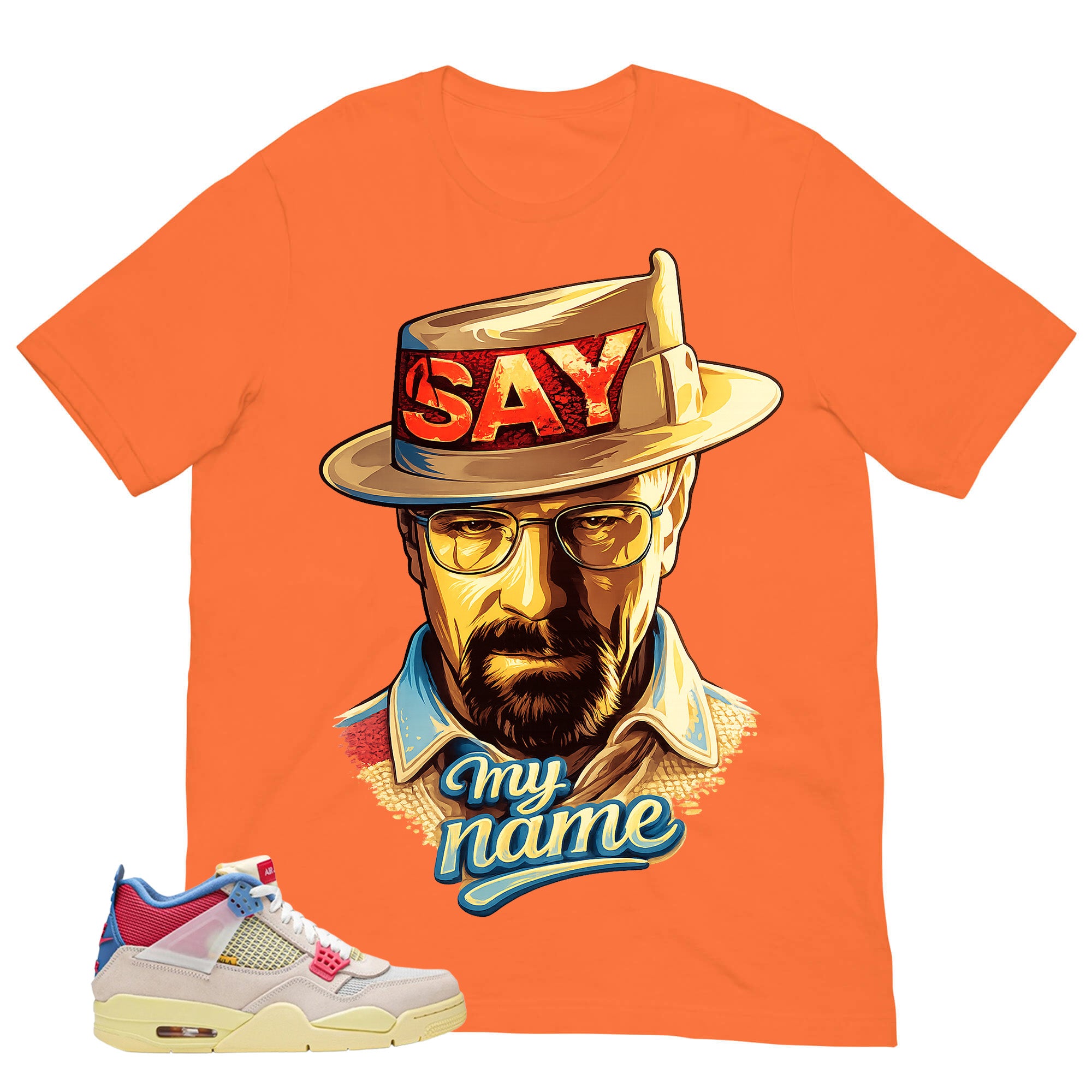 Say My Name Shirt - Match Union LA x Air Jordan 4 Guava Ice