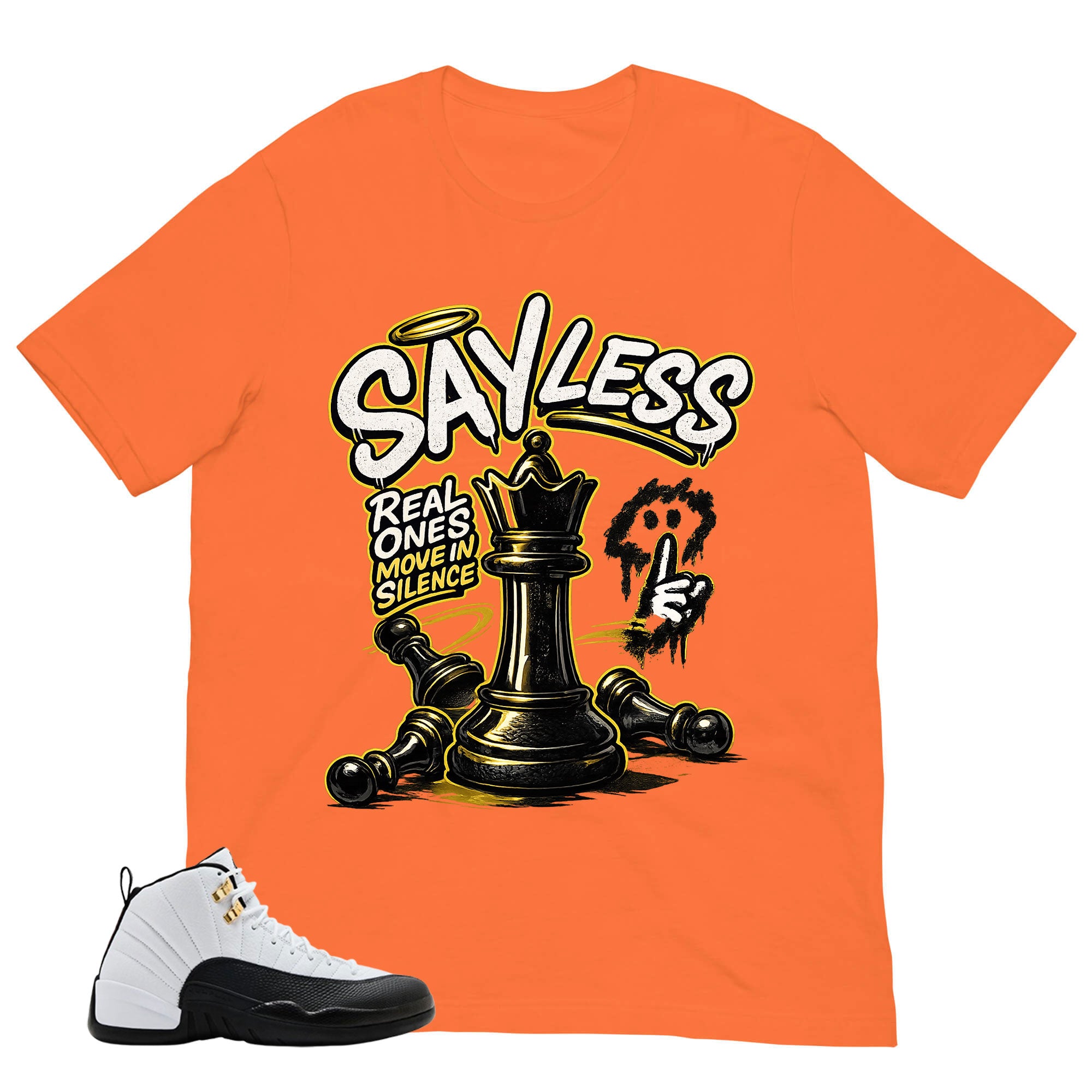 Sayless Shirt - Match Air Jordan 12 'Taxi'
