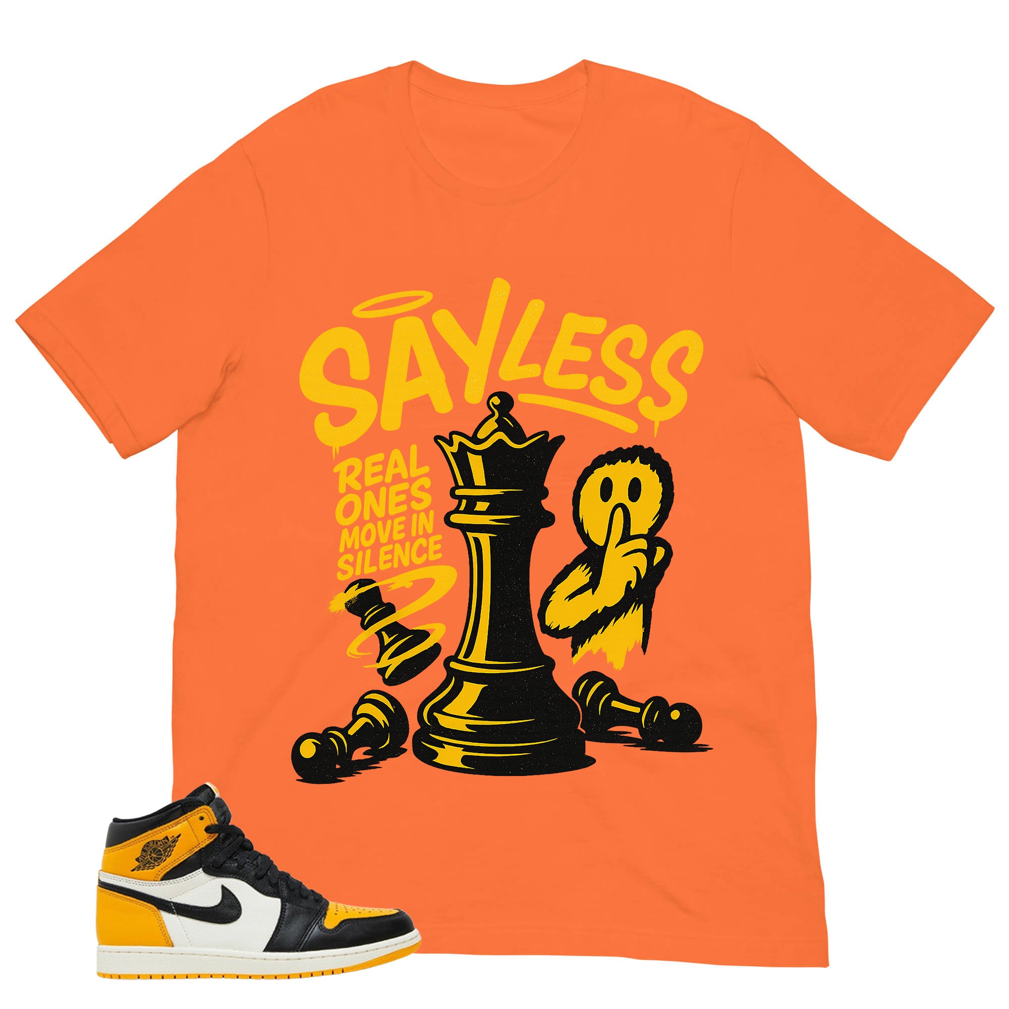 Sayless Shirt - Match Air Jordan 1 Yellow Toe