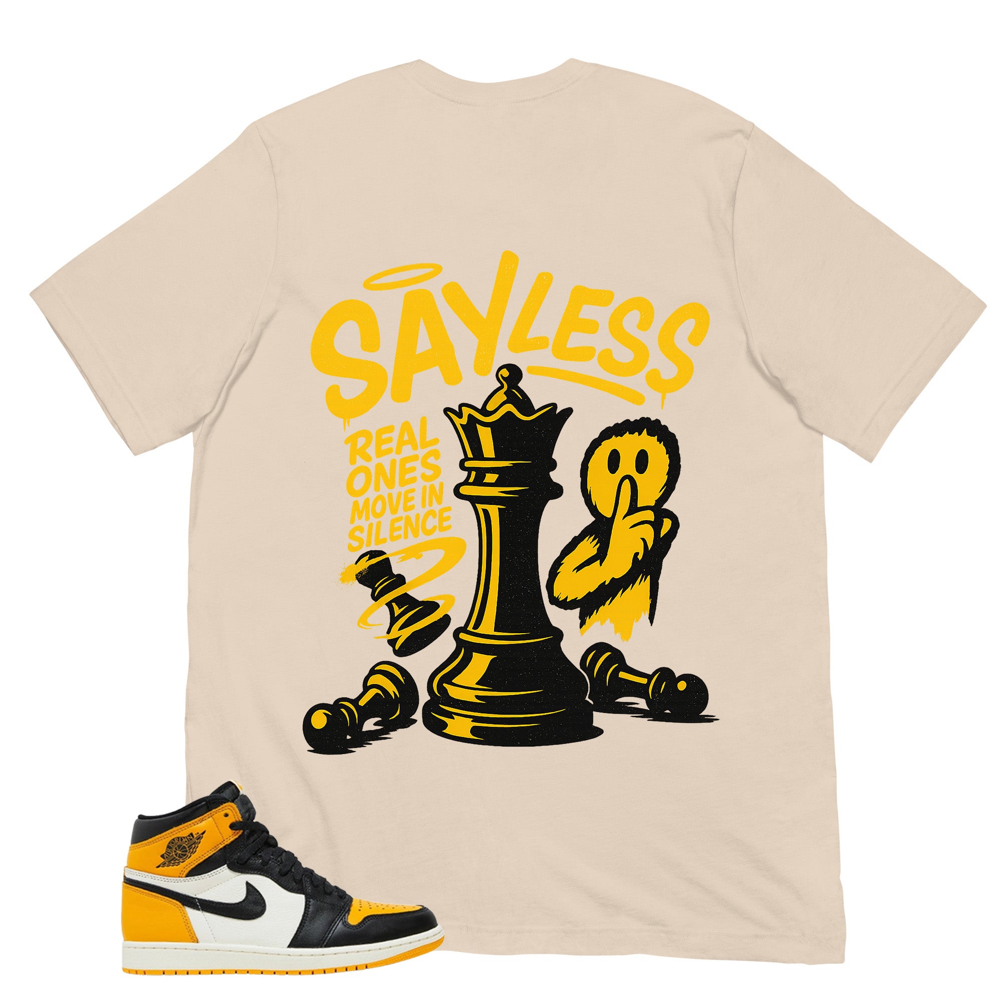 Sayless Shirt - Match Air Jordan 1 Yellow Toe