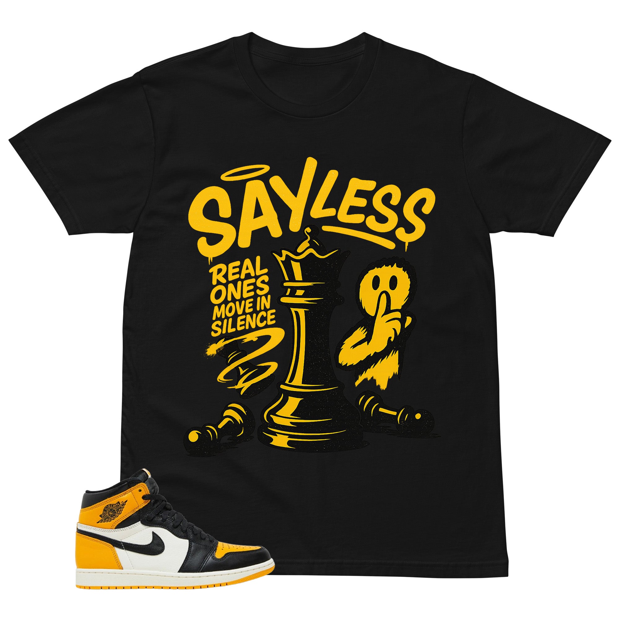 Sayless Shirt - Match Air Jordan 1 Yellow Toe