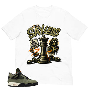 Sayless Shirt - Match  Air Jordan 4 Undefeated