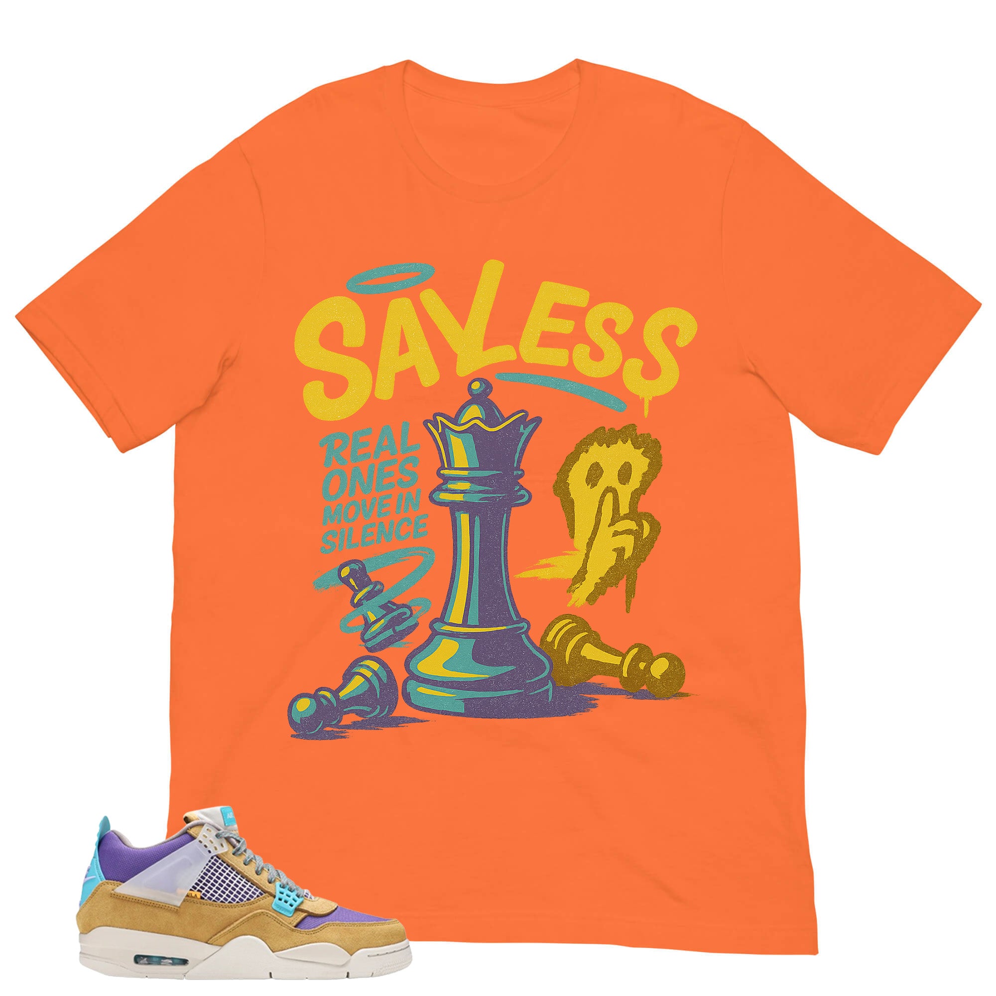 Sayless Shirt - Match Union LA x Air Jordan 4 Desert Moss