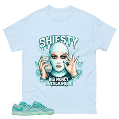 Shiesty Big Money Talking Shirt - Match Womens Air Jordan 1 Washed Teal