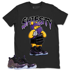 Shiesty Pooh Graphic Tee, Shirt to Match Air Foamposite One Eggplant, Air Foamposite Unisex Purple Shirt