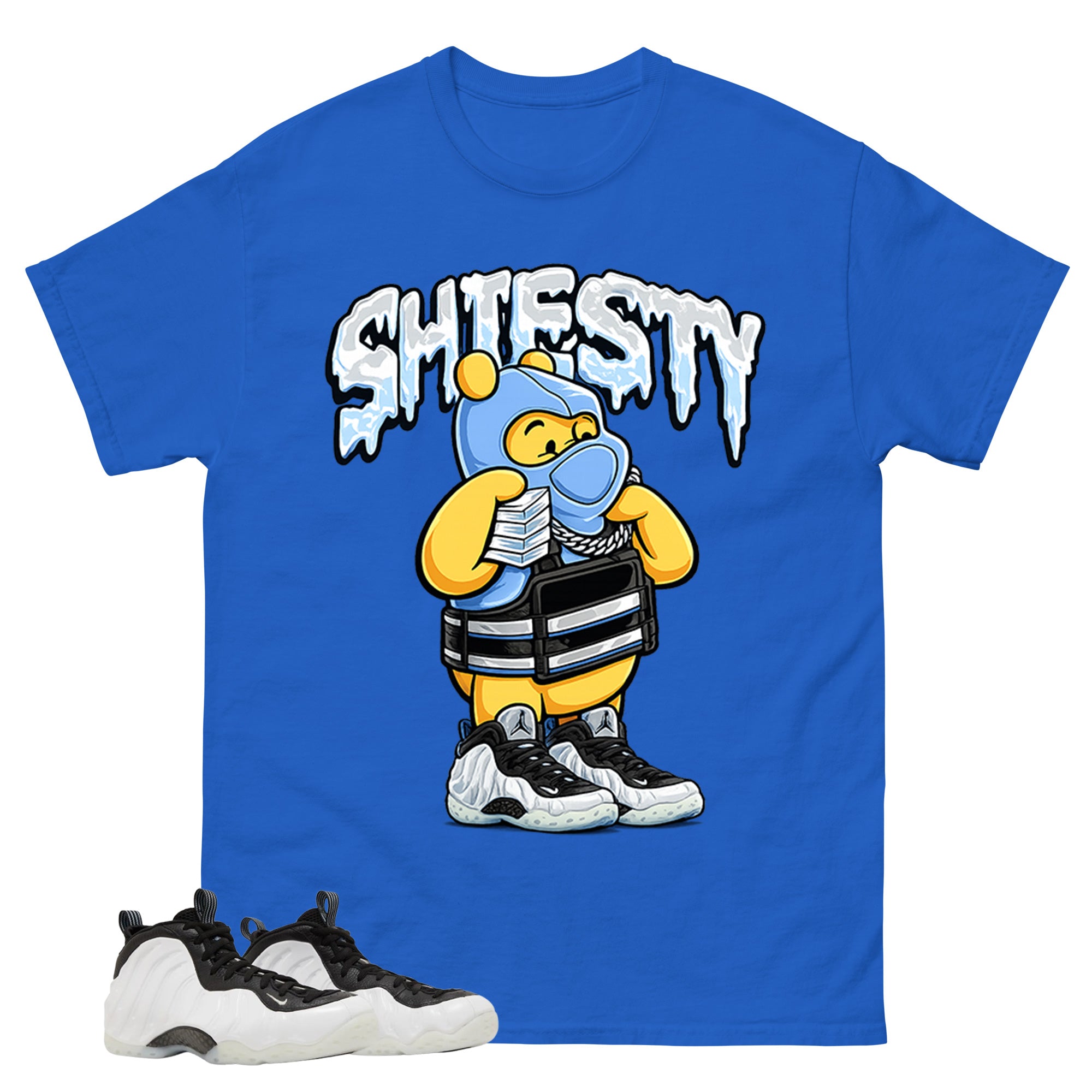 Shiesty Pooh Graphic Tee - Shirt to Match Air Foamposite One Penny