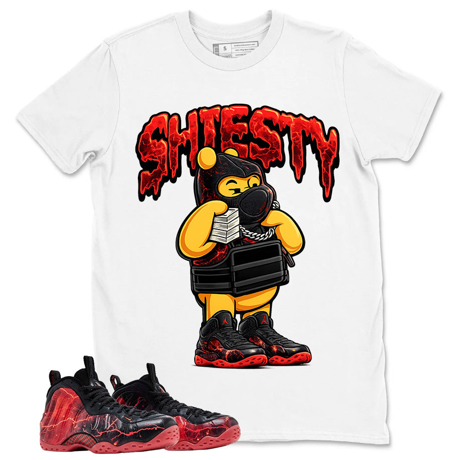 Shiesty Pooh Graphic Tee, Shirt to Match Air Foamposite Stranger Things, Air Foamposite Unisex Blue Shirt
