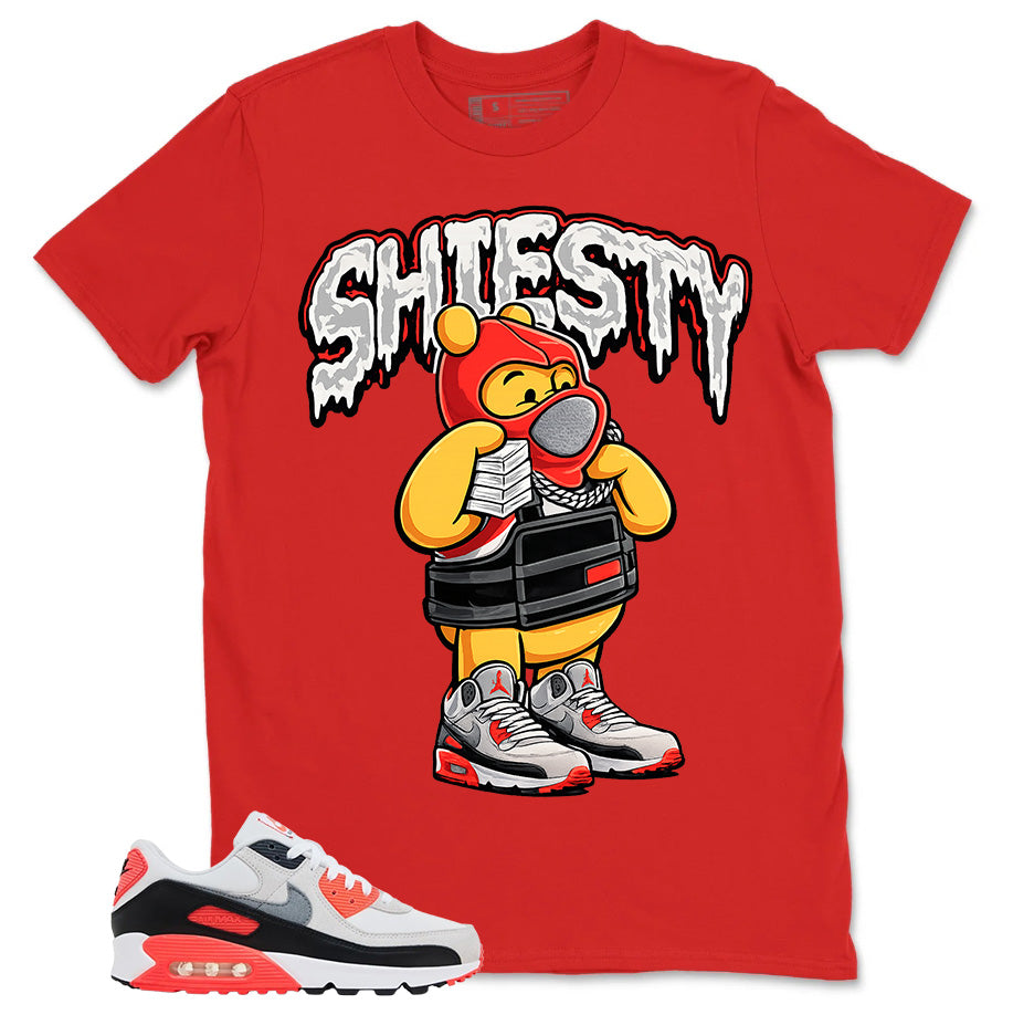 Shiesty Pooh Shirt - Match Air Max 90 Infrared