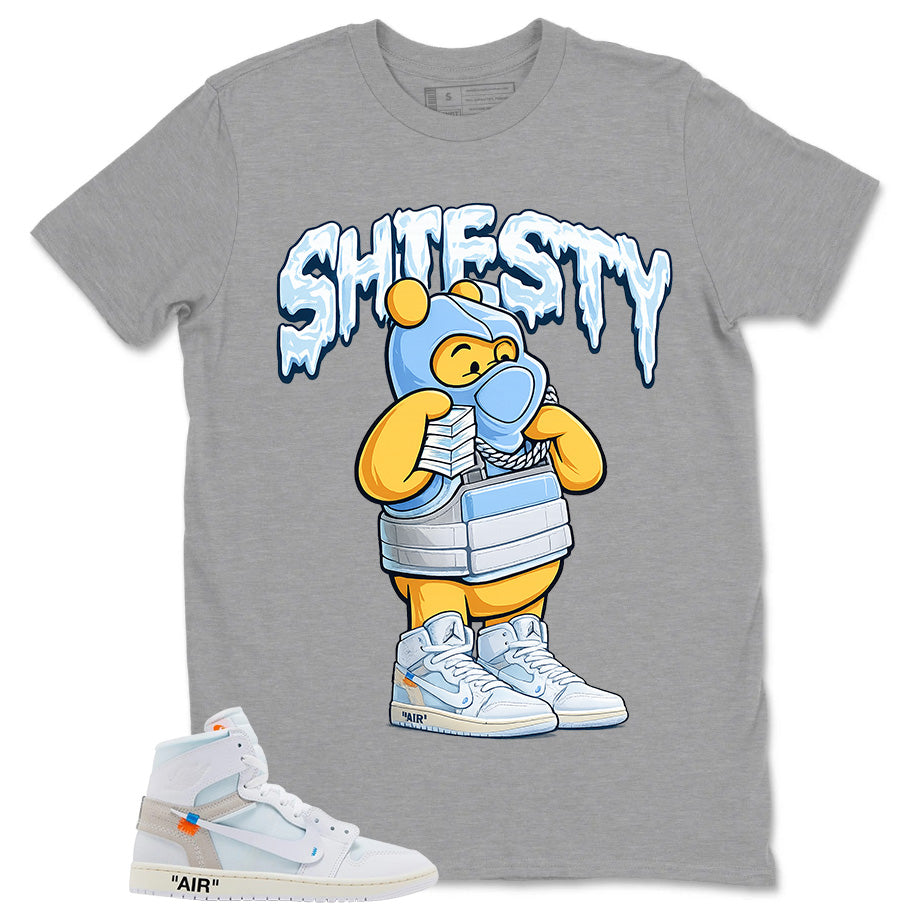 Shiesty Pooh Shirt - Match Virgil Abloh x Air Jordan 1 Alaska