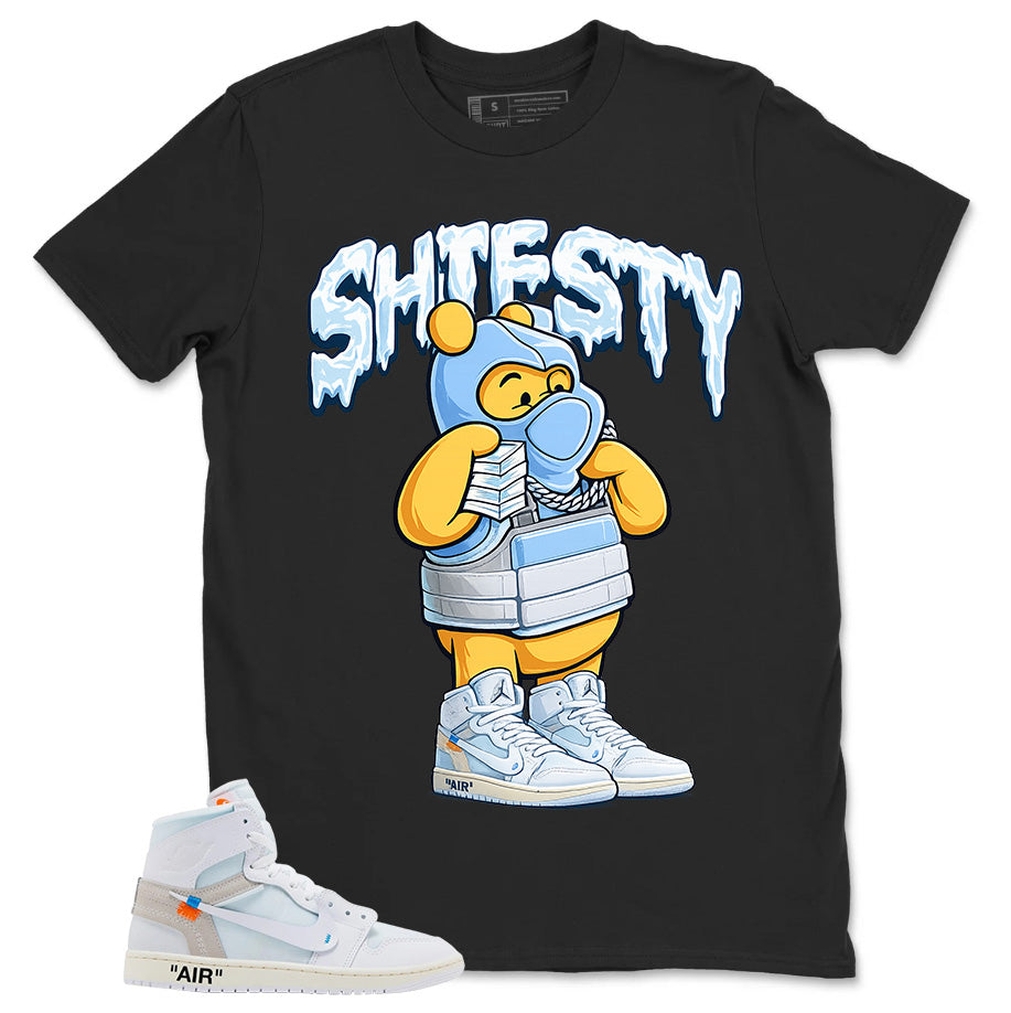 Shiesty Pooh Shirt - Match Virgil Abloh x Air Jordan 1 Alaska