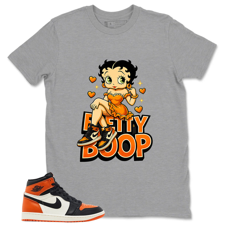 Graphic T-shirt to Match Shattered Backboard 1s - Betty Boop Graphic