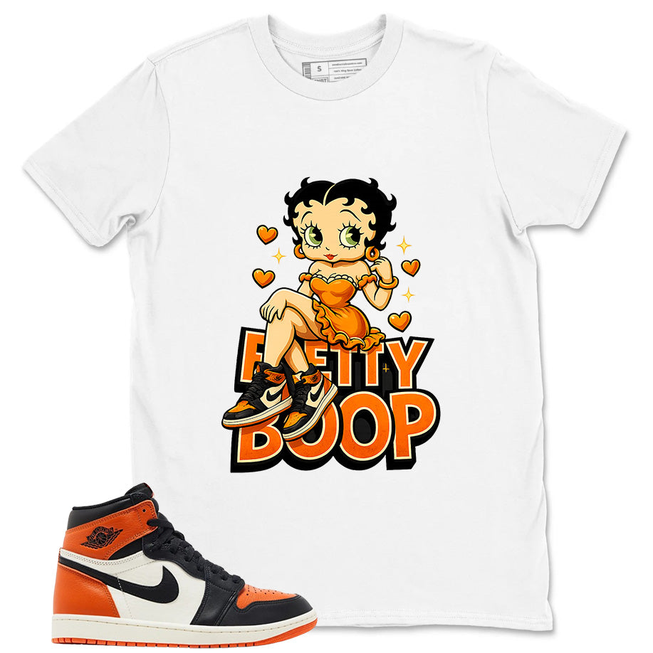 Graphic T-shirt to Match Shattered Backboard 1s - Betty Boop Graphic