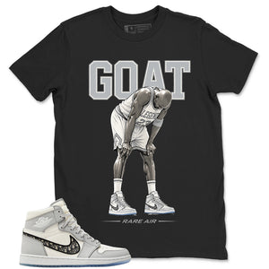 Graphic T-shirt to Match 1s - Goat Rare Air Graphic