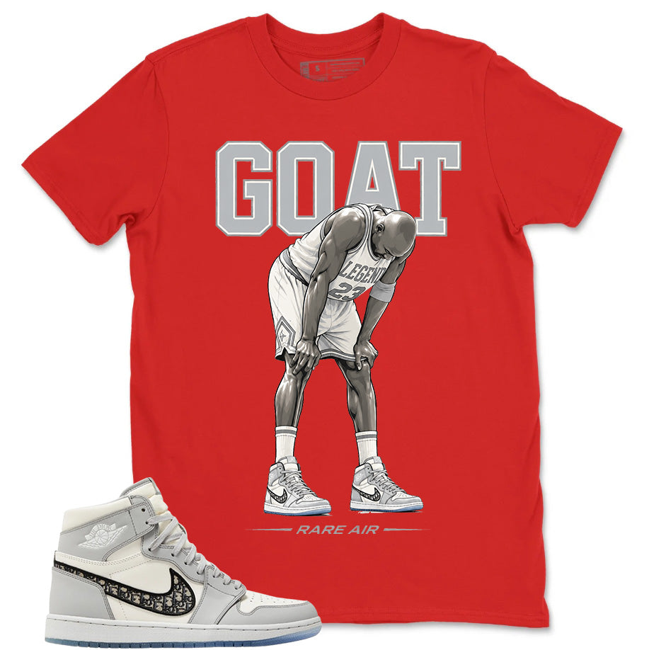 Graphic T-shirt to Match 1s - Goat Rare Air Graphic