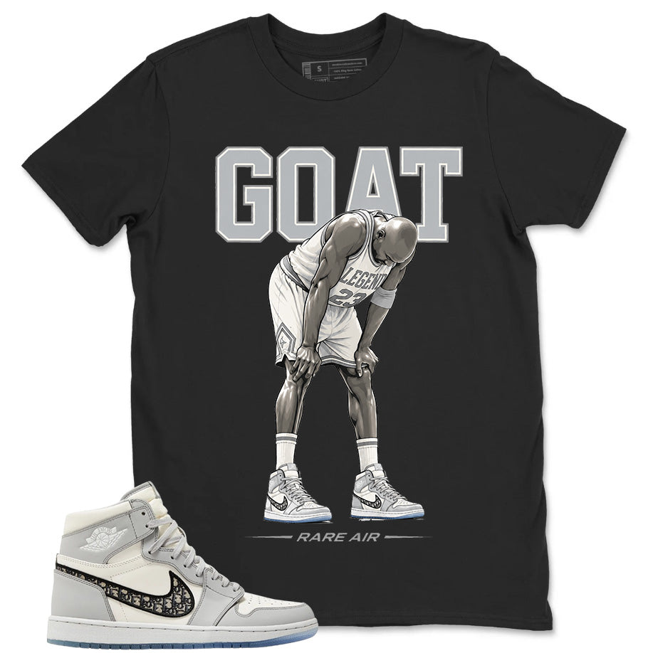 Graphic T-shirt to Match 1s - Goat Rare Air Graphic