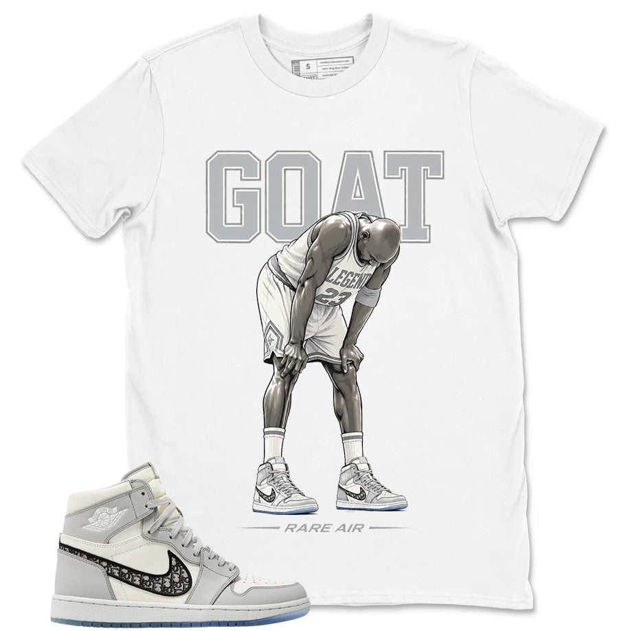 Graphic T-shirt to Match 1s - Goat Rare Air Graphic