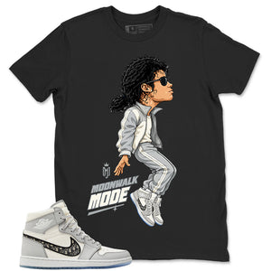 Graphic T-shirt to Match 1s - Moonwalk Mode Graphic