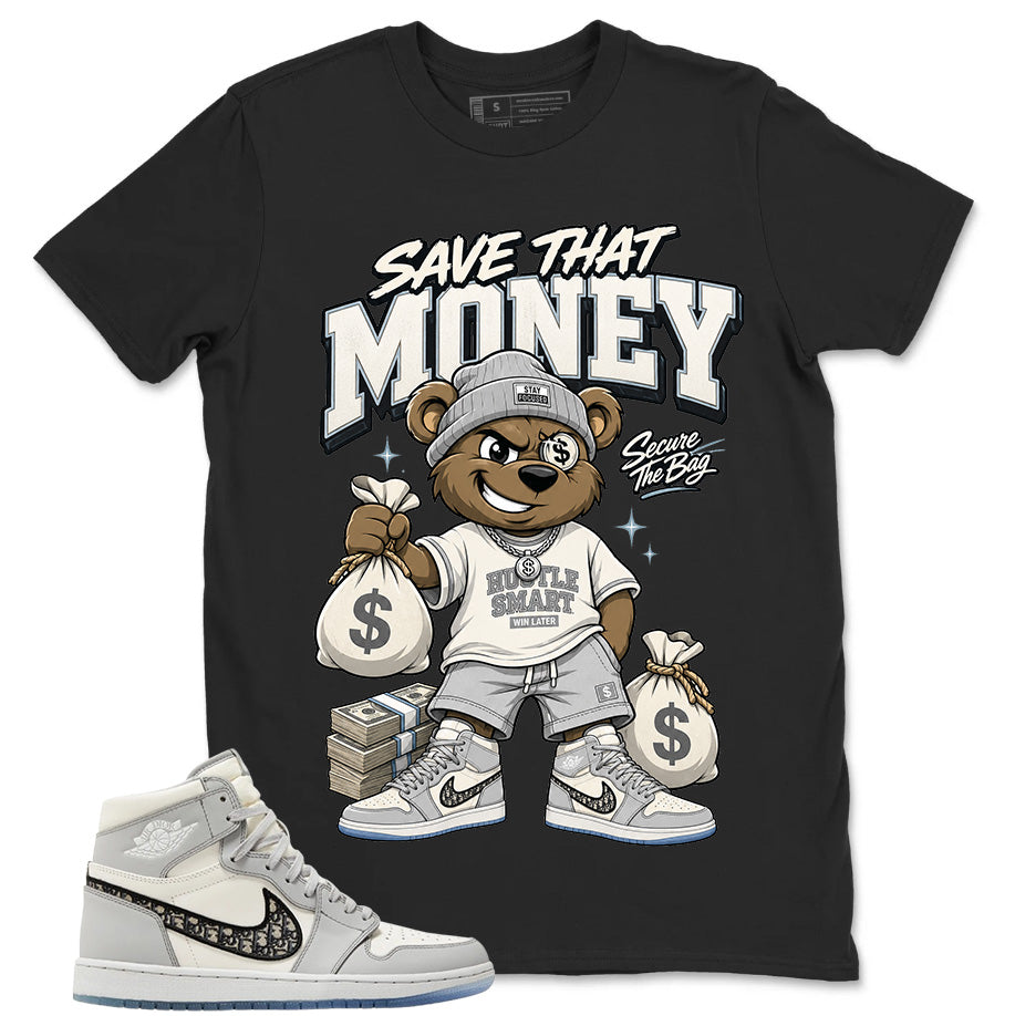 Graphic T-shirt to Match 1s - Save That Money Graphic