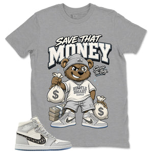 Graphic T-shirt to Match 1s - Save That Money Graphic