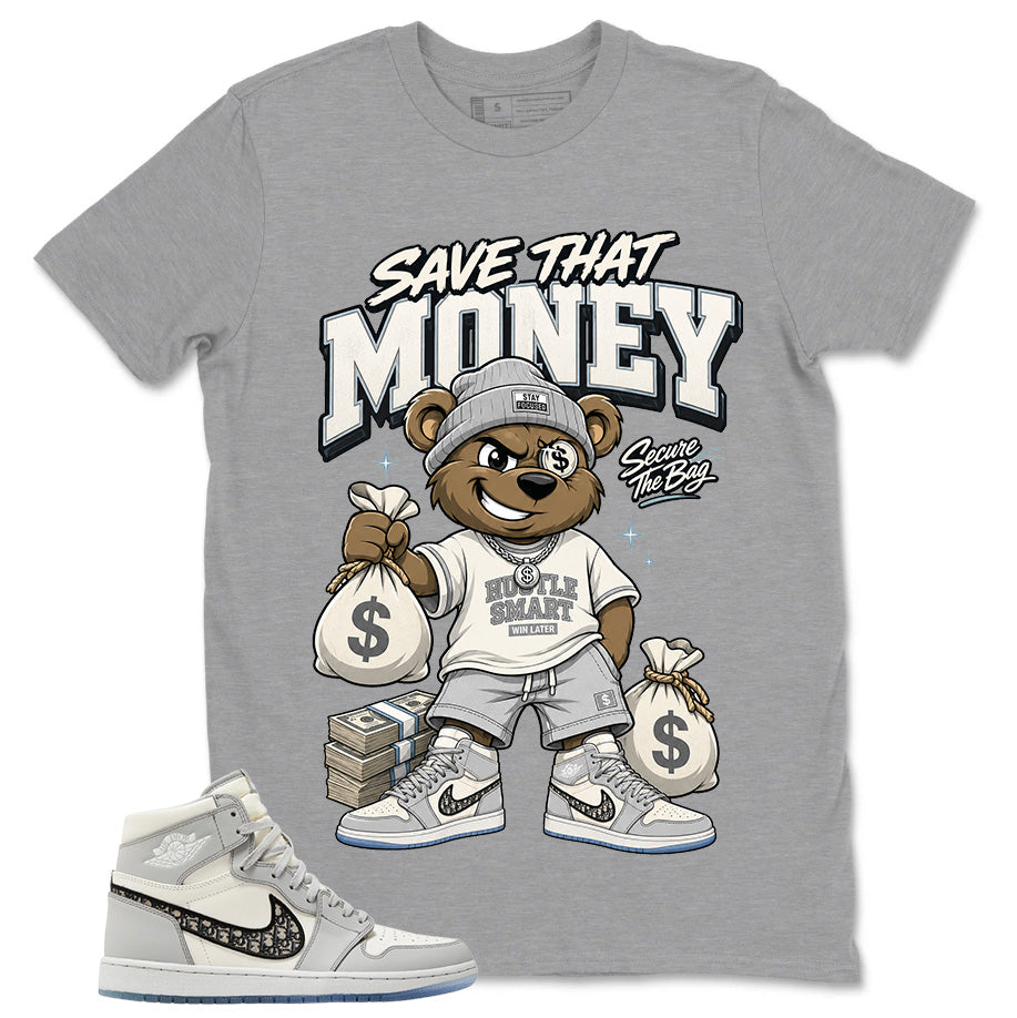 Graphic T-shirt to Match 1s - Save That Money Graphic