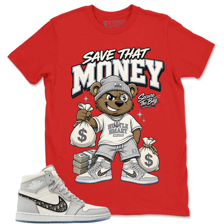 Graphic T-shirt to Match 1s - Save That Money Graphic