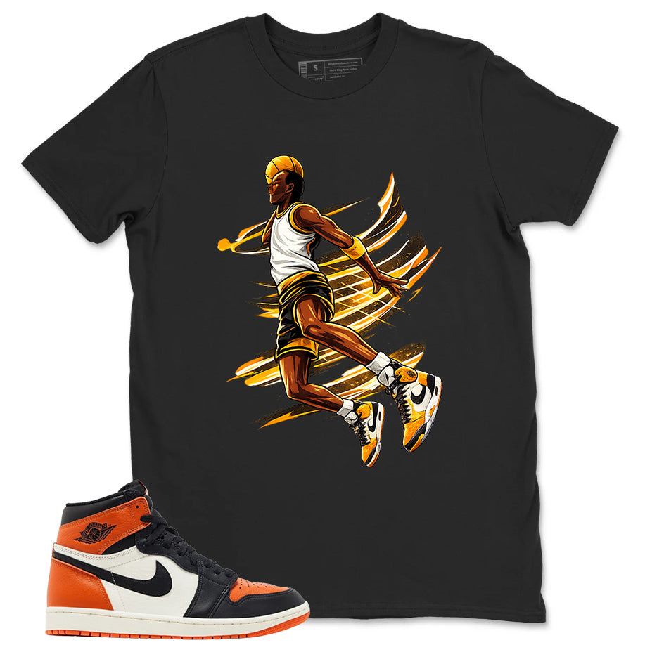 Graphic T-shirt to Match Shattered Backboard 1s - Air Baller Graphic